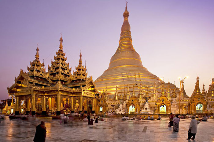 Voyage en Birmanie  Shwedagon